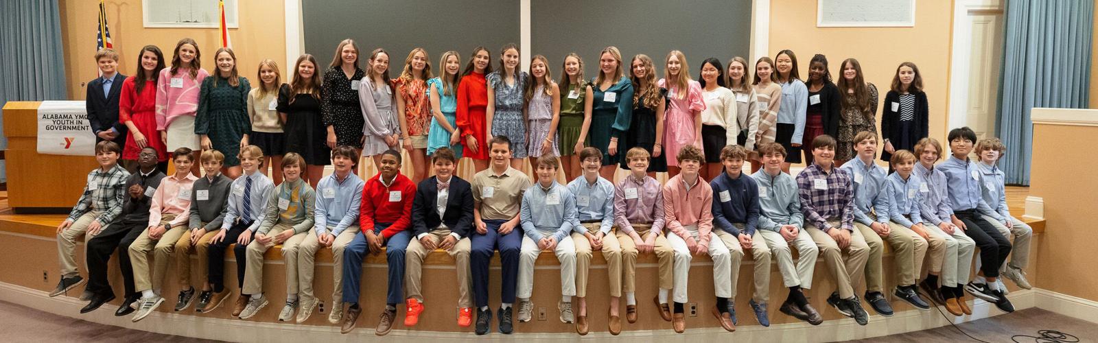 Montgomery Academy Students Participate in Junior Youth Legislature