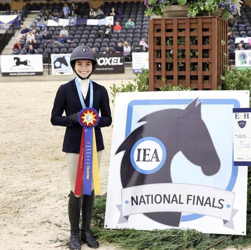 Saint James Trojan Josephine Foshee Named 2023 IEA Hunt Seat National