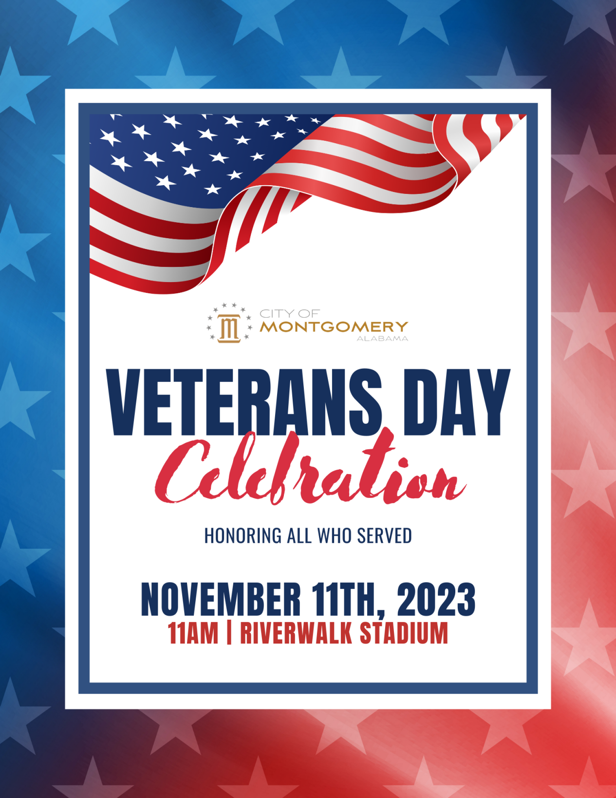 The City Of Montgomery Honors Veterans With Weeklong Celebration And ...