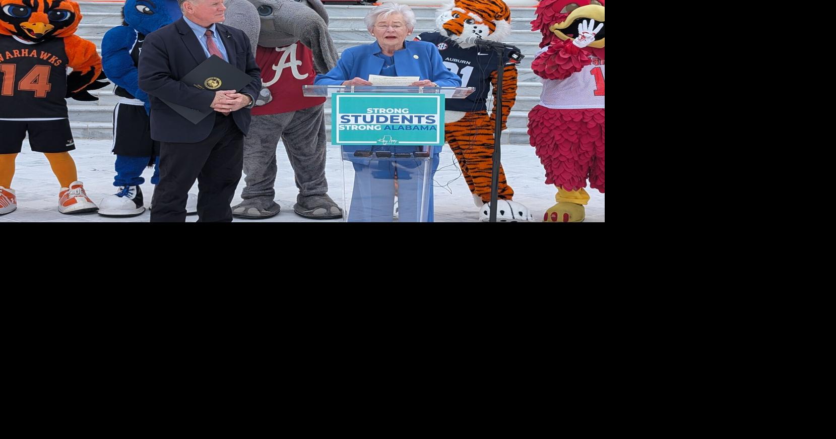 Gov. Ivey Delivers Proclamation Officially Recognizing 'College Colors Day' 2026 Aug 27, 2026 5 mins ago