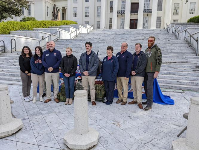 Student Veterans from Auburn/UA Prepare For "Iron Ruck" March