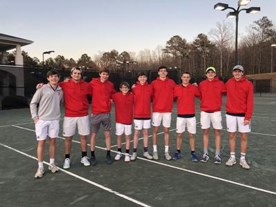 Trinity boys go 3-1 in Frostbite Tournament to open tennis season ...