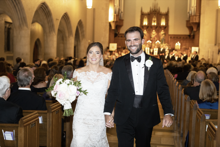 Janie Hampton and Kyle Stuart Exchange Vows