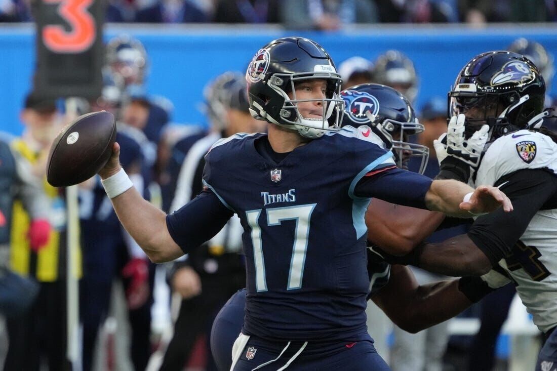 Titans QB Will Levis dealing with sprained ankle, hopes to play against  Seahawks