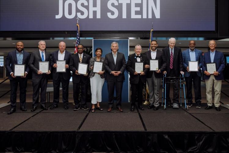 Governor Stein Celebrates Exceptional North Carolinians at Long Leaf Pine Presentation