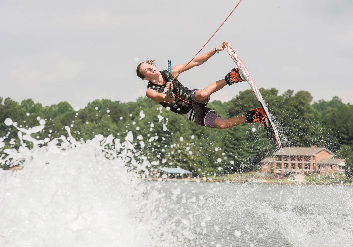 Wakeboarding competition on Lake Norman Gallery