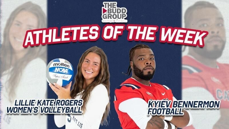 Rogers and Bennermon Earn Catawba Athletes of the Week Honors Presented by The Budd Group