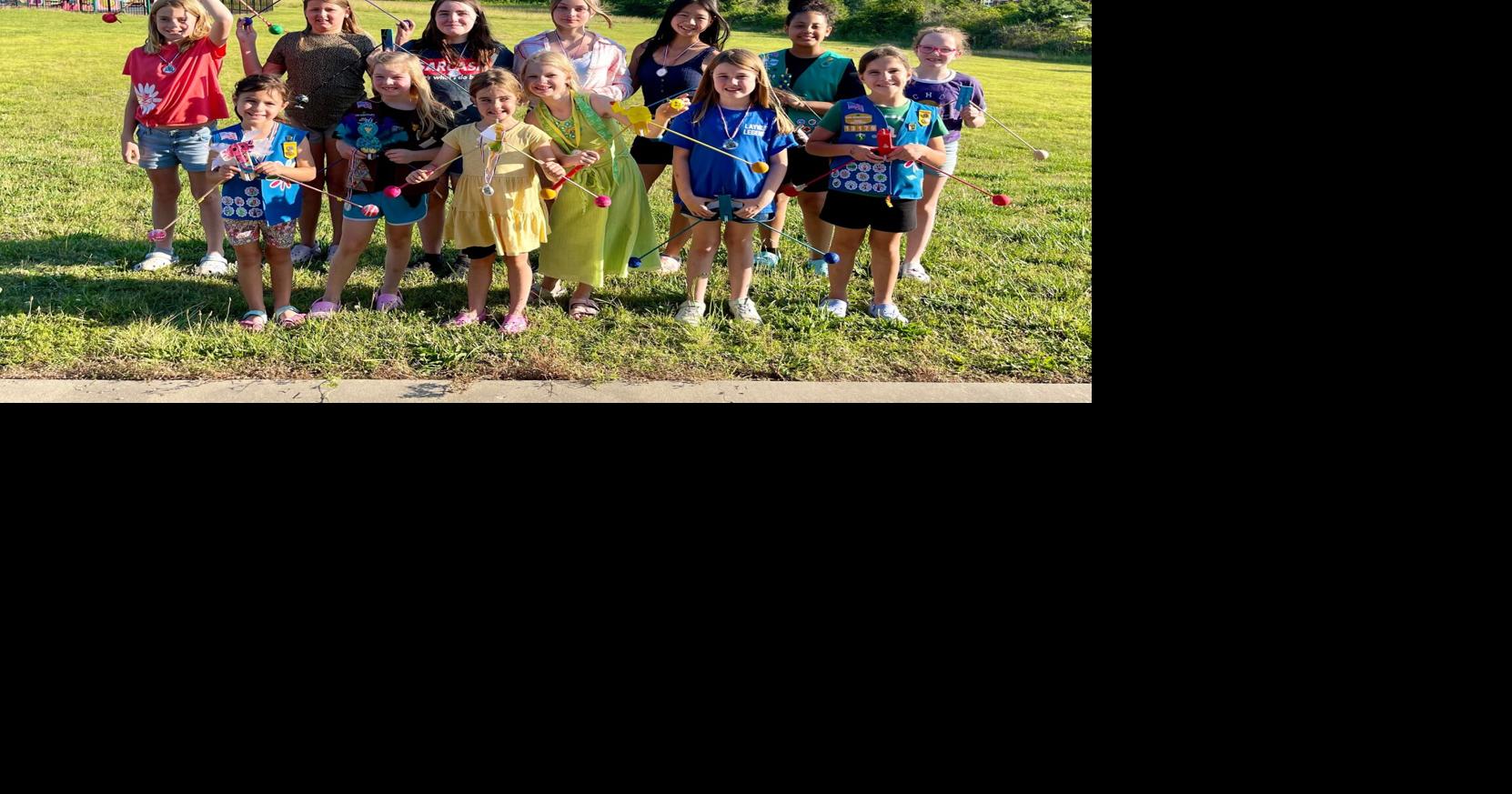 Iredell Girl Scouts compete in Rope Runner Derby