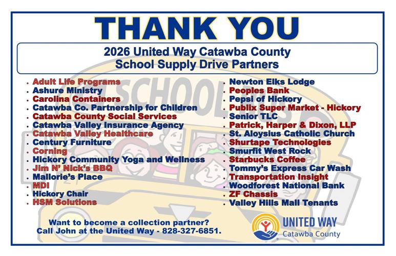 United Way school supply drive collects 20,000 items, impacts hundreds of families