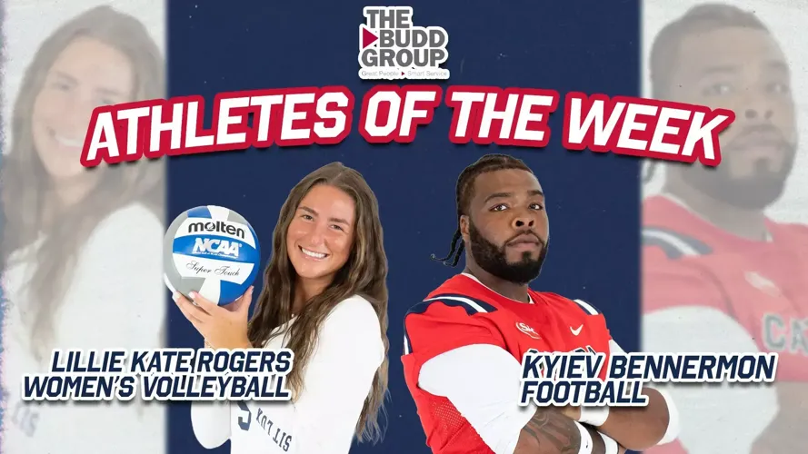 Rogers and Bennermon Earn Catawba Athletes of the Week Honors Presented by The Budd Group
