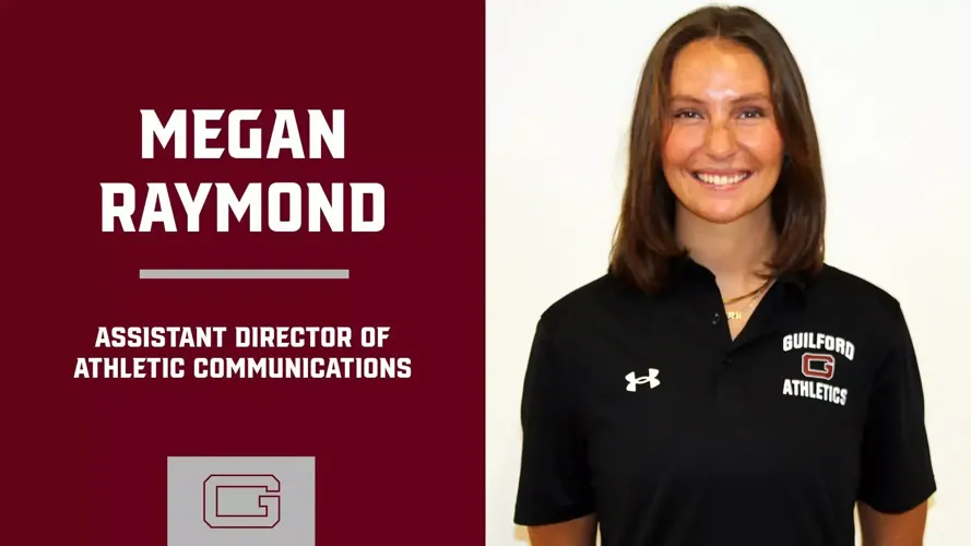 Guilford Athletics Tabs Raymond as Assistant Director of Athletic Communications