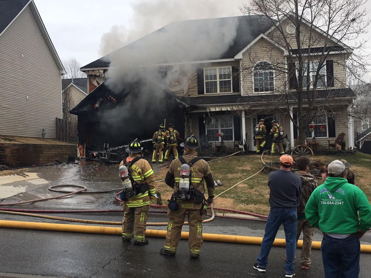 Fire damages Mooresville home News