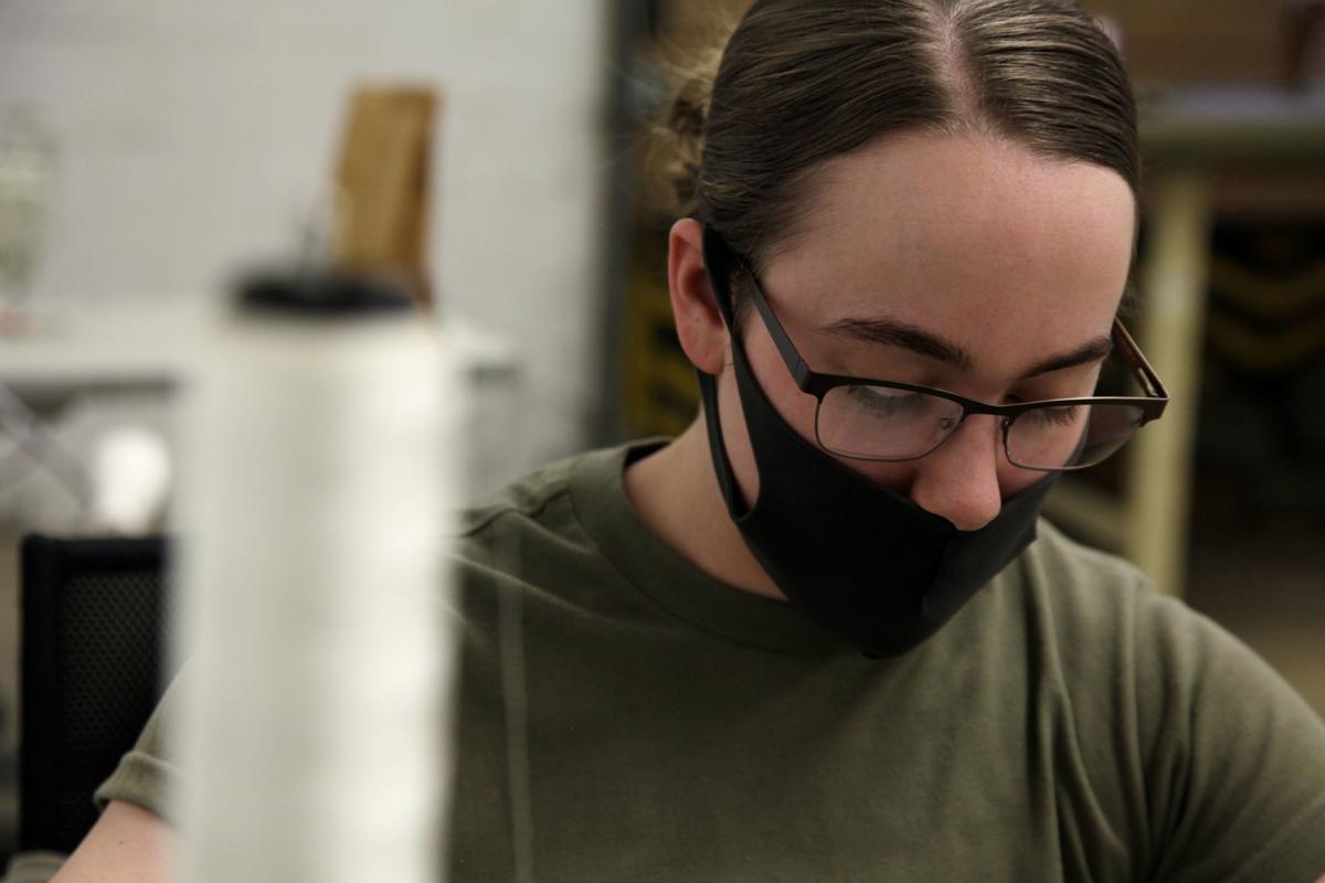Fort Bragg Soldiers Make Masks To Fight Coronavirus Pandemic