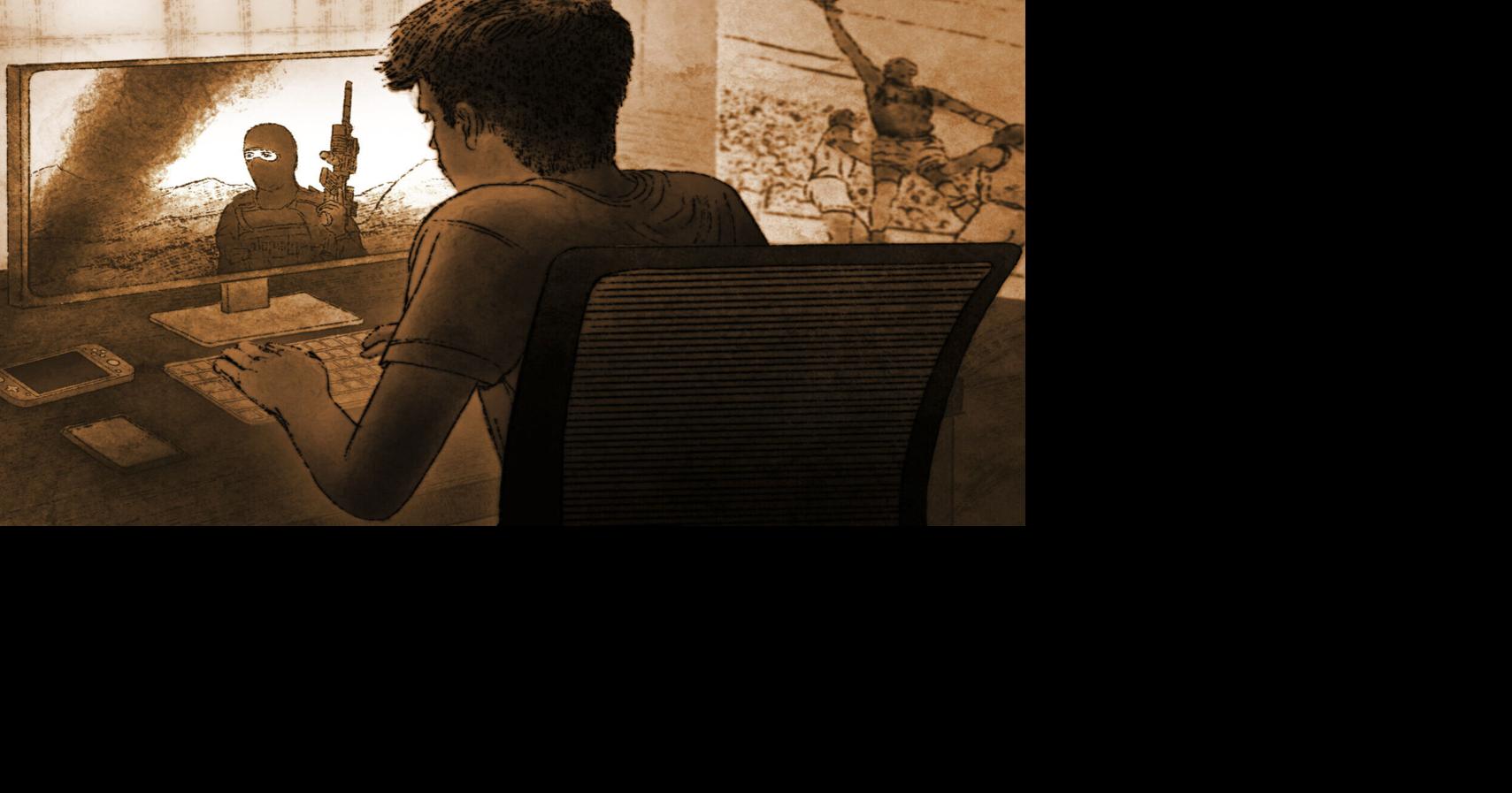Via porn, gore and ultra-violence, extremist groups are sinking hooks online into the very young
