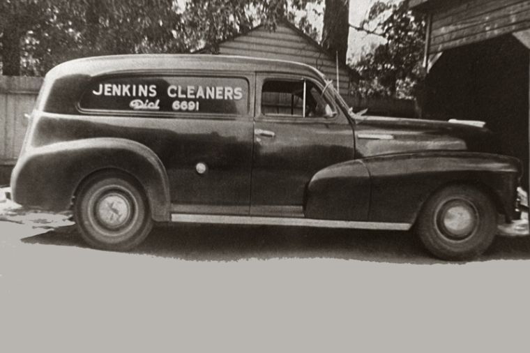 Historical 1941 Photograph of Cars in Greensboro Georgia 8x10 