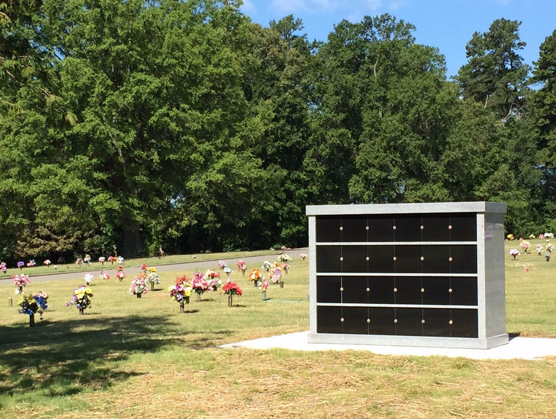 Town opens new columbariums in Glenwood Memorial Park News