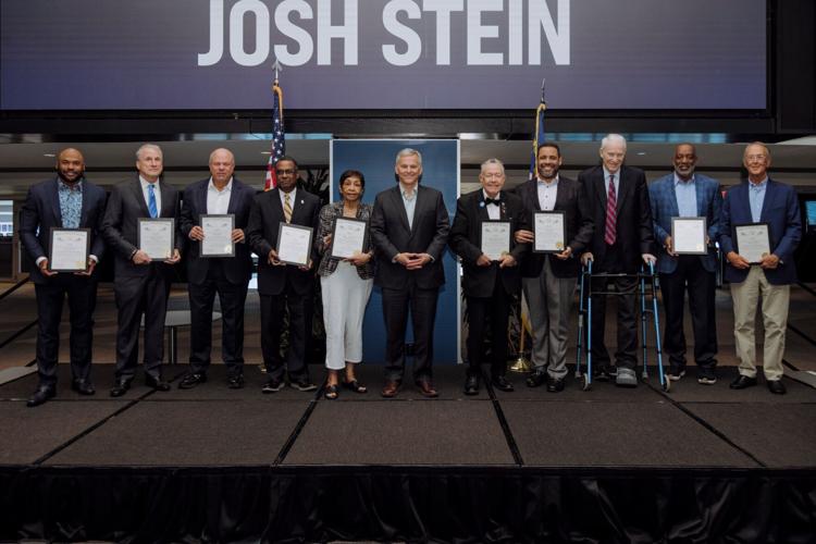 Governor Stein Celebrates Exceptional North Carolinians at Long Leaf Pine Presentation