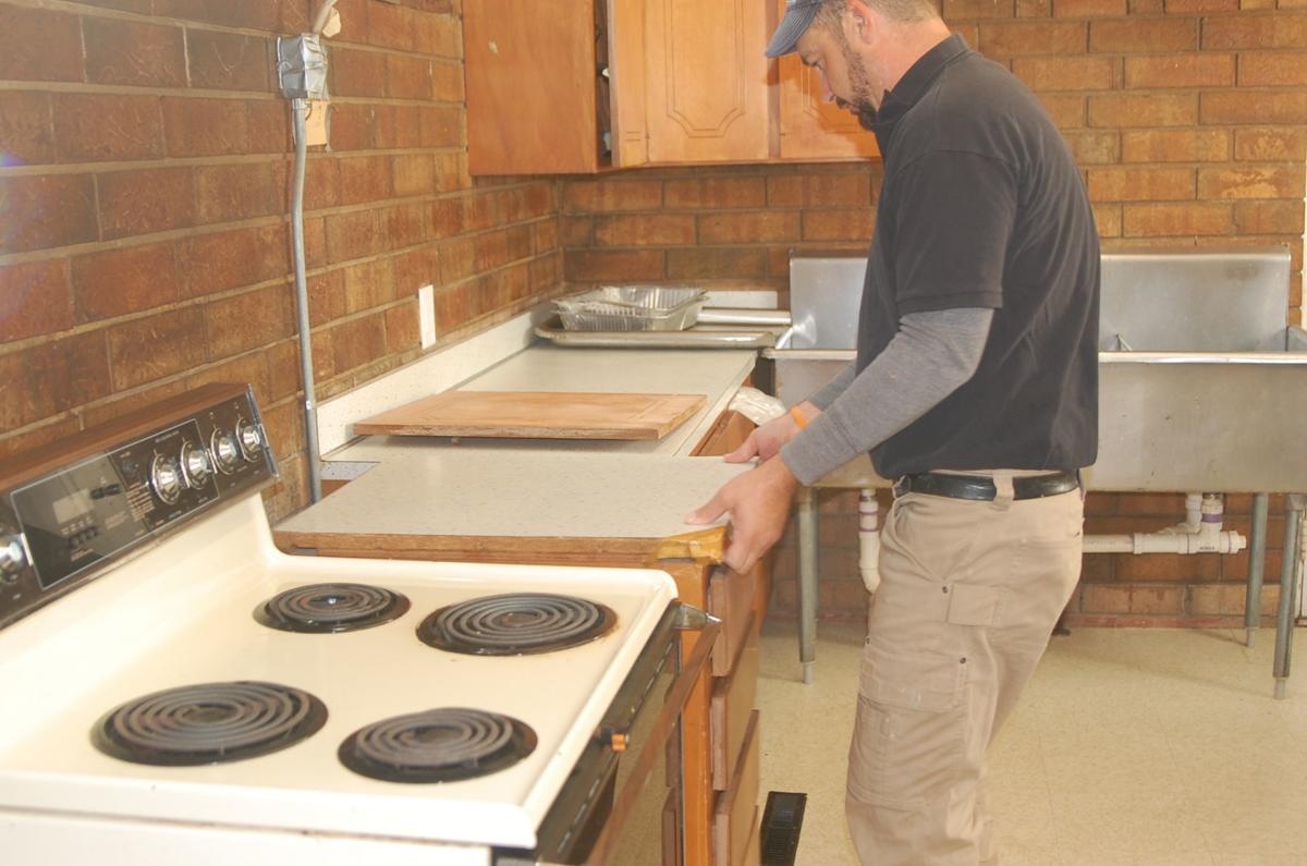 Helping The Heroes Lowe S Local Contractors Lend Time Talents To Update American Legion Building Copy Work Mooresvilletribune Com