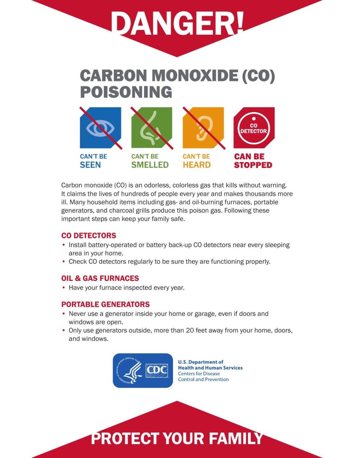 Cdc Fact Sheet Carbon Monoxide Poisoning 4588