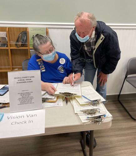 Community Vision Screening HealthReach hosts Lions for community vision screening event