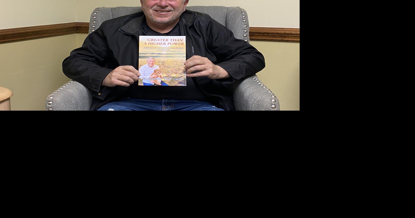 Carlin expands addiction help, recovery through new book