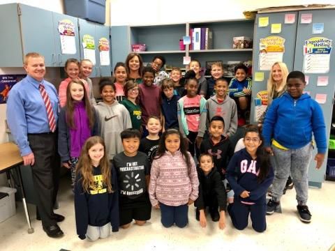 Sen. Sawyer visits Troutman school, reads to students | Education ...