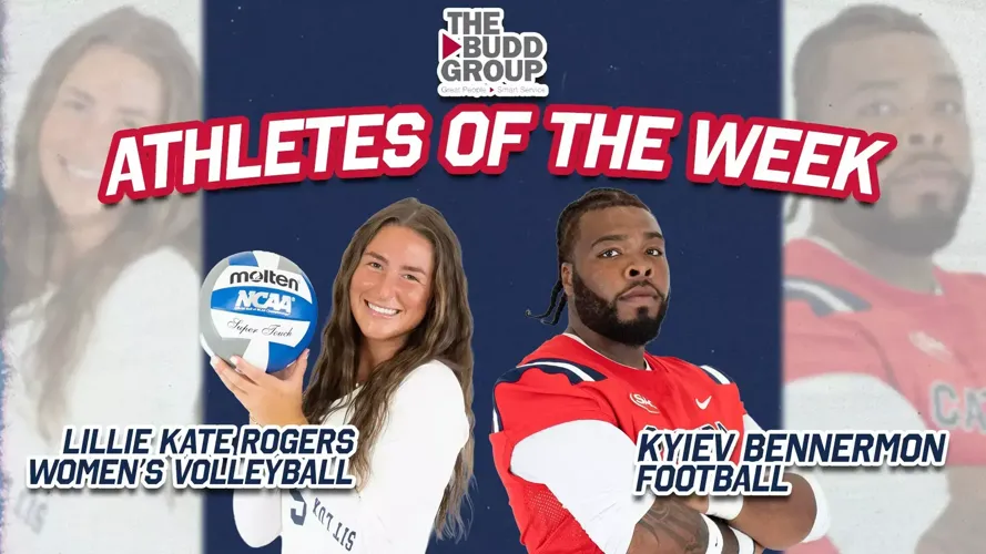 Rogers and Bennermon Earn Catawba Athletes of the Week Honors Presented by The Budd Group