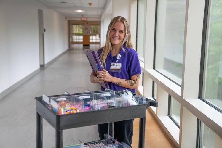 More than a cart: How volunteers wheel in comfort and connection to hospital patients
