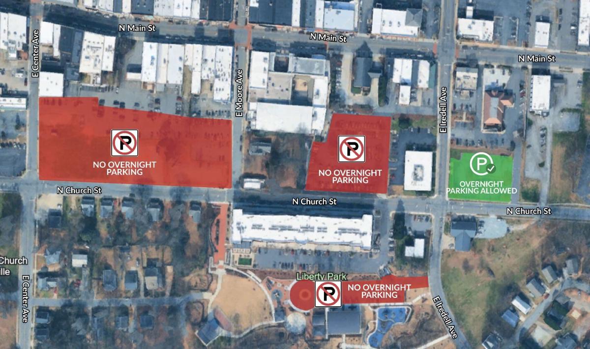 Town of Mooresville Begins Overnight Parking Enforcement Downtown