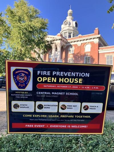 Rutherford County Fire Rescue Fire Prevention Open House