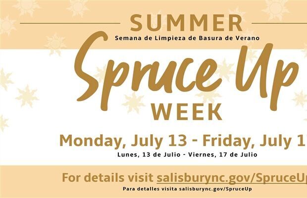 Summer Spruce Up Week, July 13 - 17