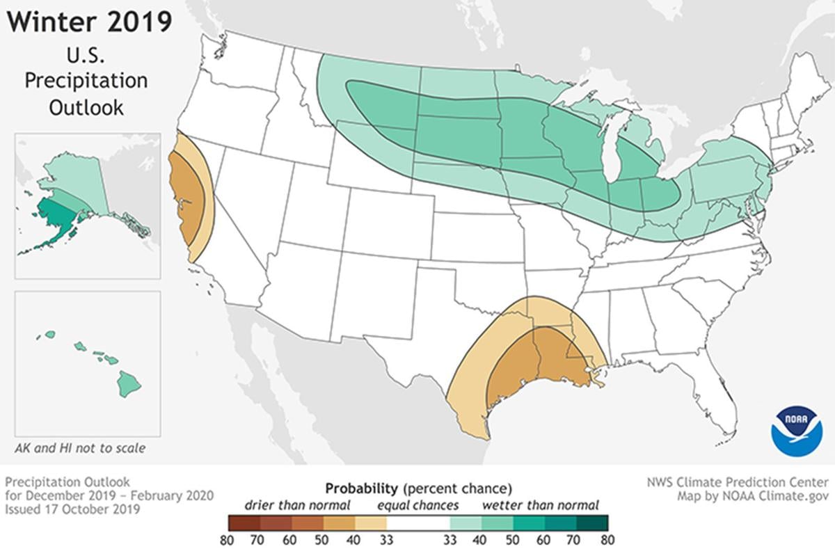NOAA calls for mild winter but one with big mood swings