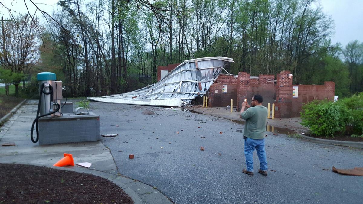 Suspected tornado kills 1 in Greensboro; damage extensive on city's