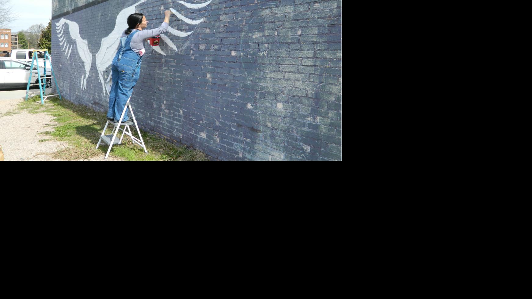 Mural Lifts Off On Main Street In Downtown Mooresville Latest
