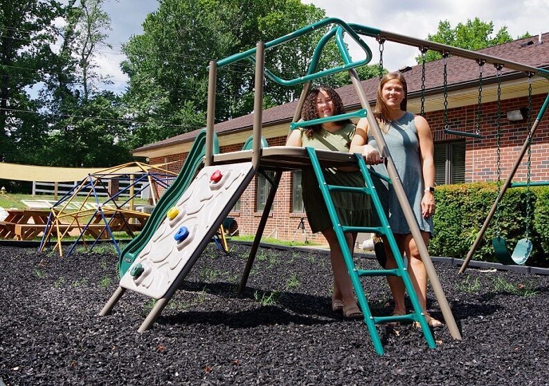 Youth Council grant helps build Family Care Center playground, provides hope