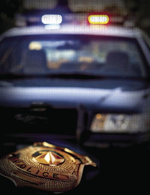 police badge car generic