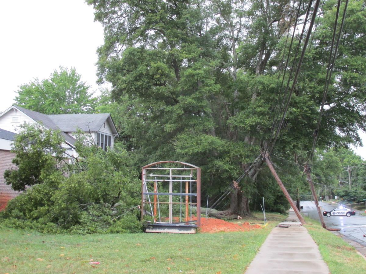 Storm brings down tree, power lines in Mooresville Latest News