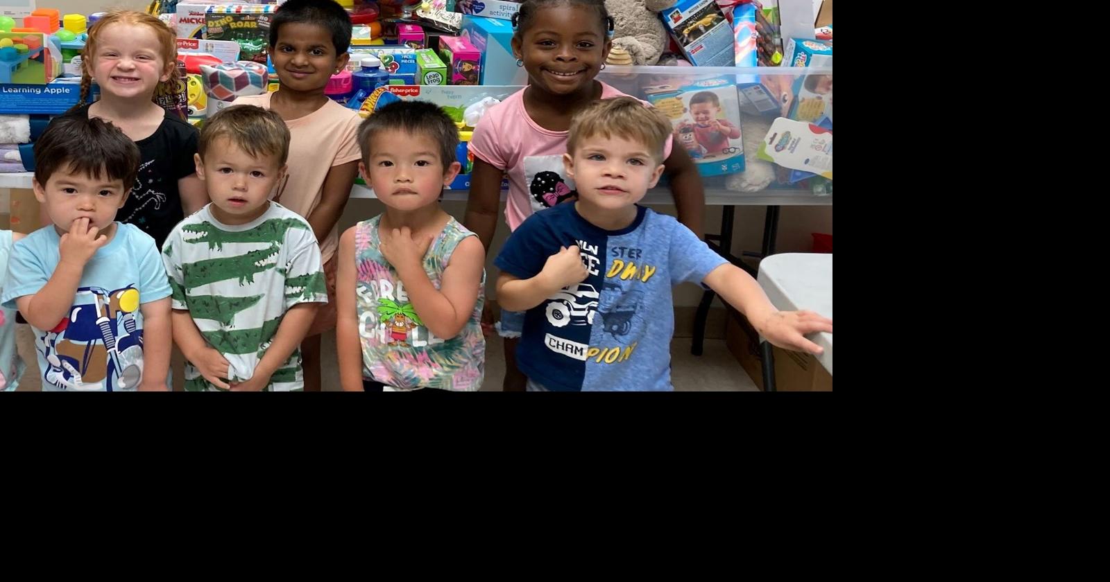 Chesterbrook Academy campers collect toys for Levine Children's Hospital