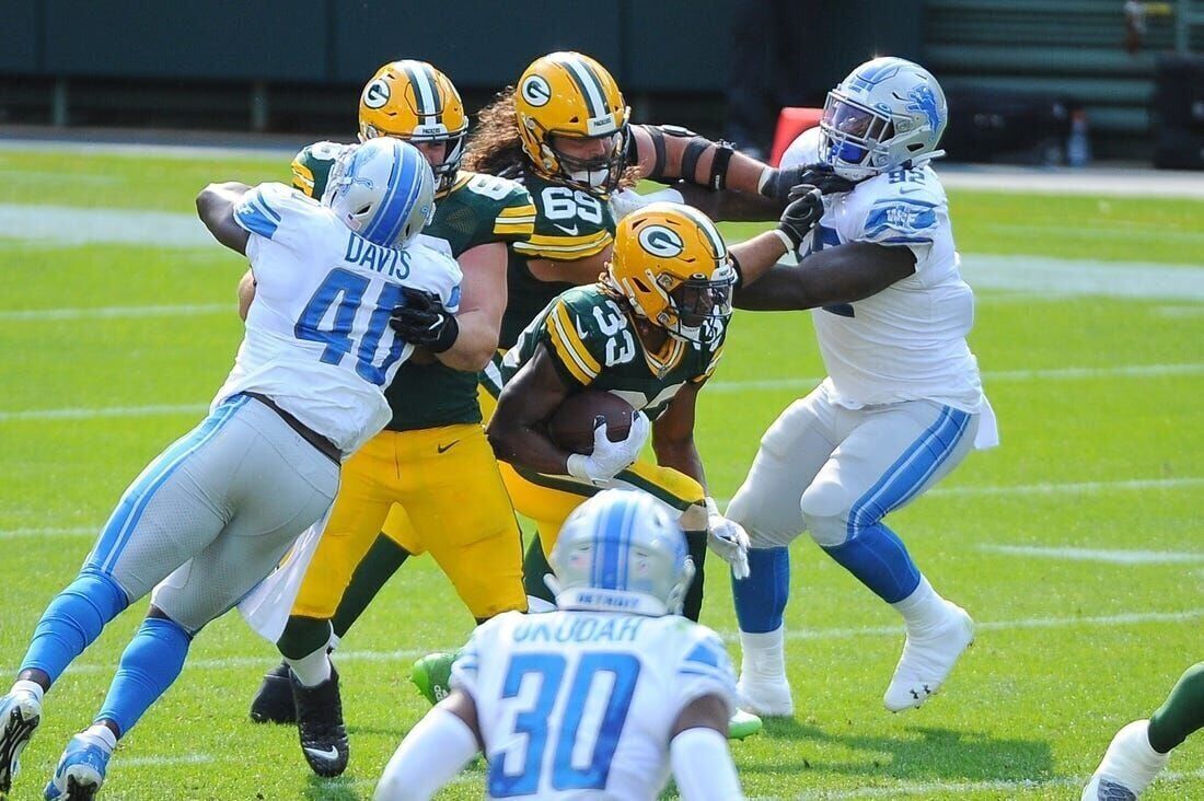 Rashan Gary records three sacks in first Lambeau game since injury