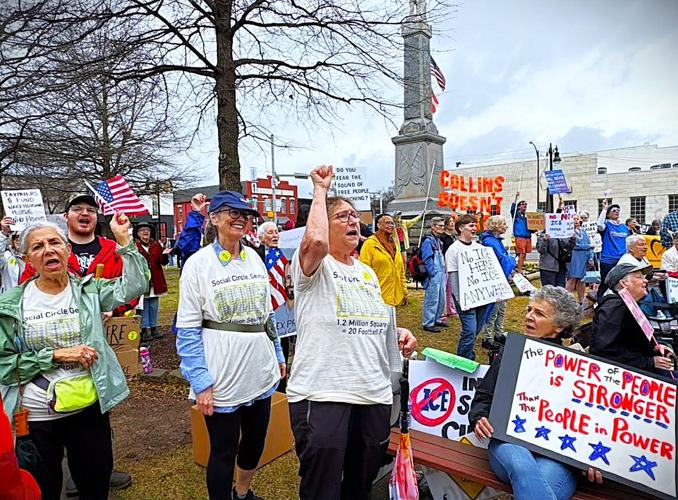 Hundreds Protest ICE Detention Facility Coming To Social Circle Outside ...