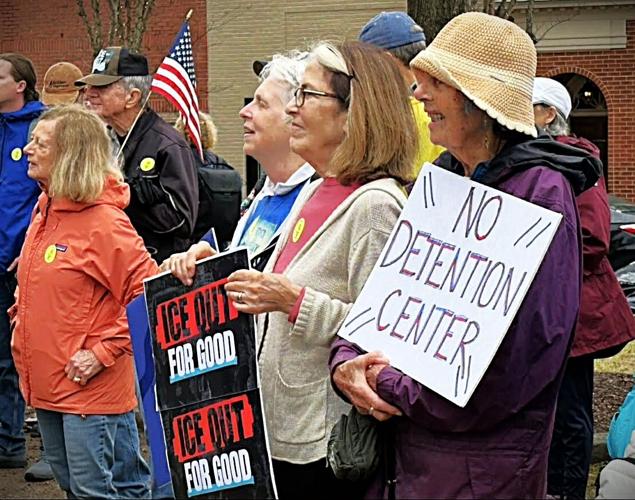Hundreds Protest ICE Detention Facility Coming To Social Circle Outside ...