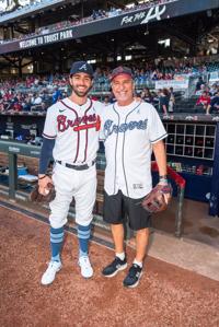 Dansby Swanson surprises his mom at the Marietta school where she