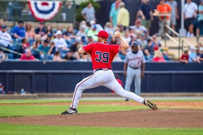 Rome Braves - Coleman Huntley pitching vs. Bowling Green