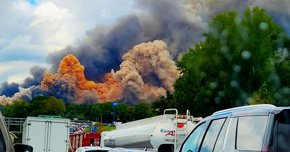 BioLab Fire Releases Hazardous Chemicals Into Air An Hour West Of ...