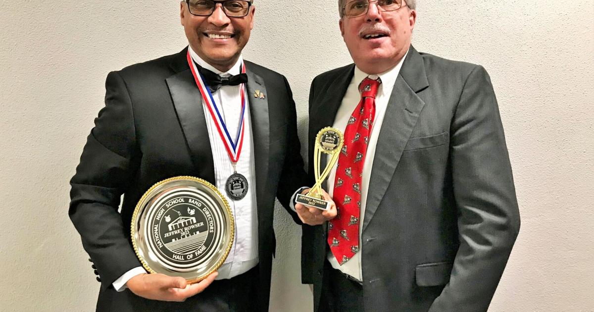Jeffrey Rowser Rapper Jeffrey Rowser inducted into the National Band Directors Hall of Fame ...
