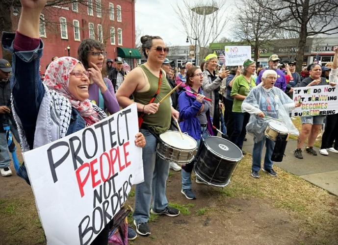 Hundreds Protest ICE Detention Facility Coming To Social Circle Outside ...