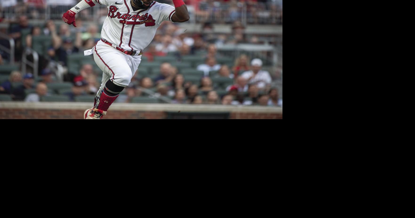 Michael Harris II offers casual bat flip after second career home run, Atlanta Braves, home run, Atlanta