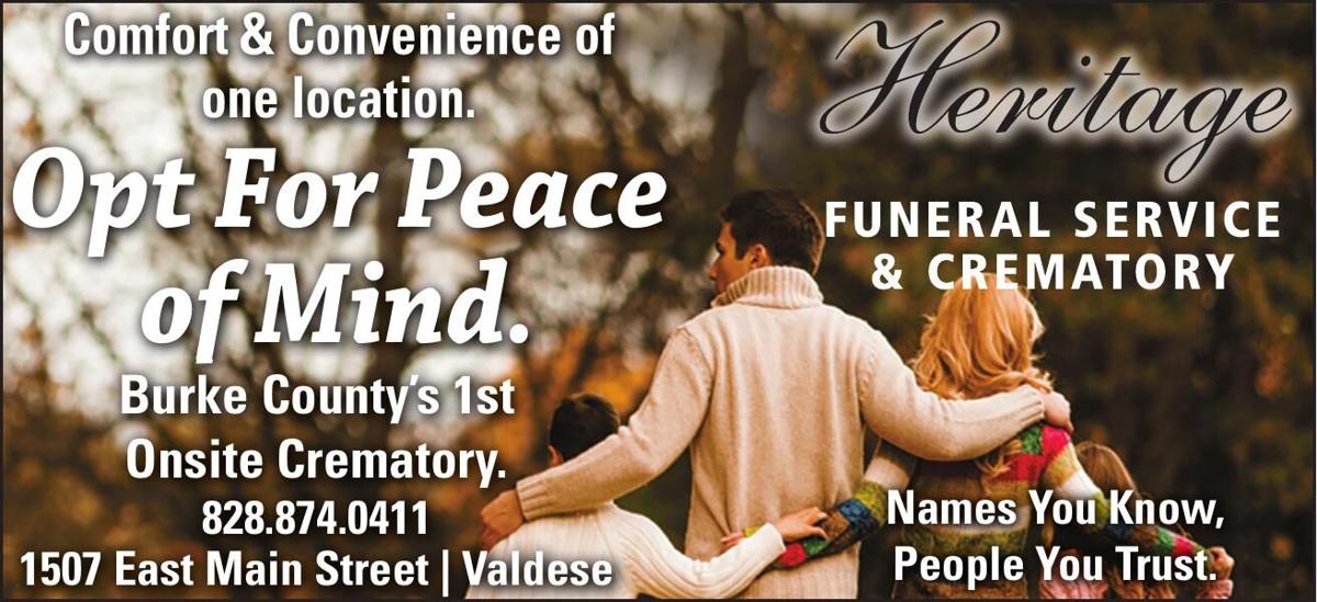 HERITAGE FUNERAL HOME, VALDESE