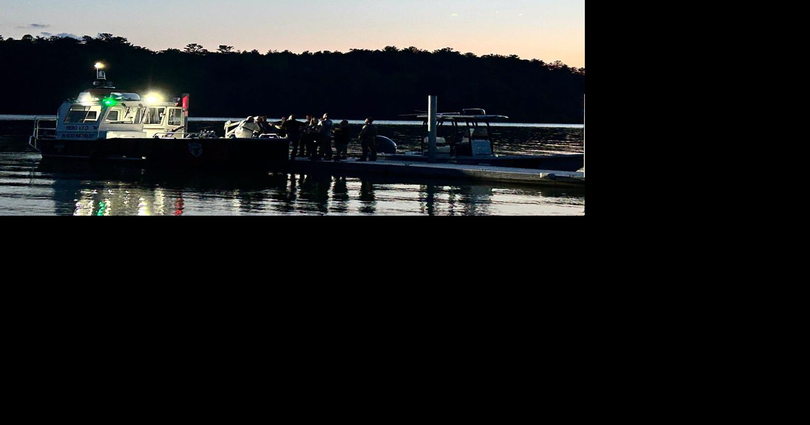 After exhaustive searches on Lake James, no missing swimmer found