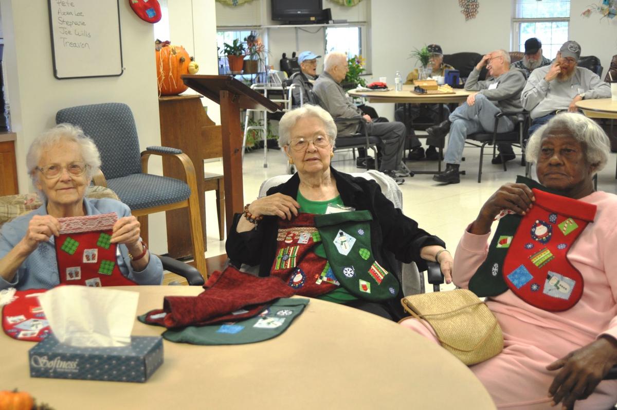 Blue Ridge Community Action: Seniors, adults decorate stockings for ...